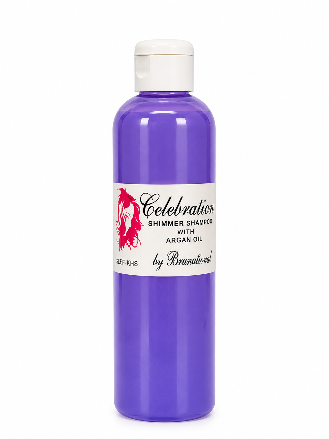 celebration shimmer shampoo with argan oil - purple
