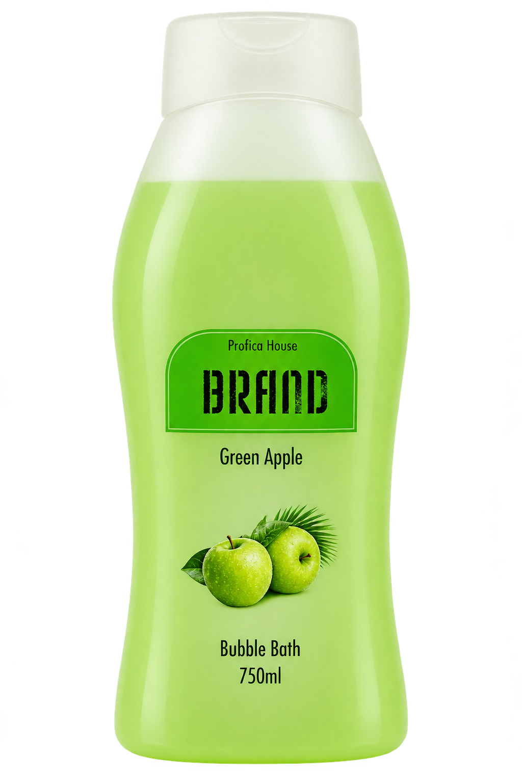 Proficos House BRAND Green Apple Bubble Bath – 750ml