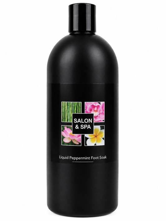 salon and spa - liquid peppermint foot soak