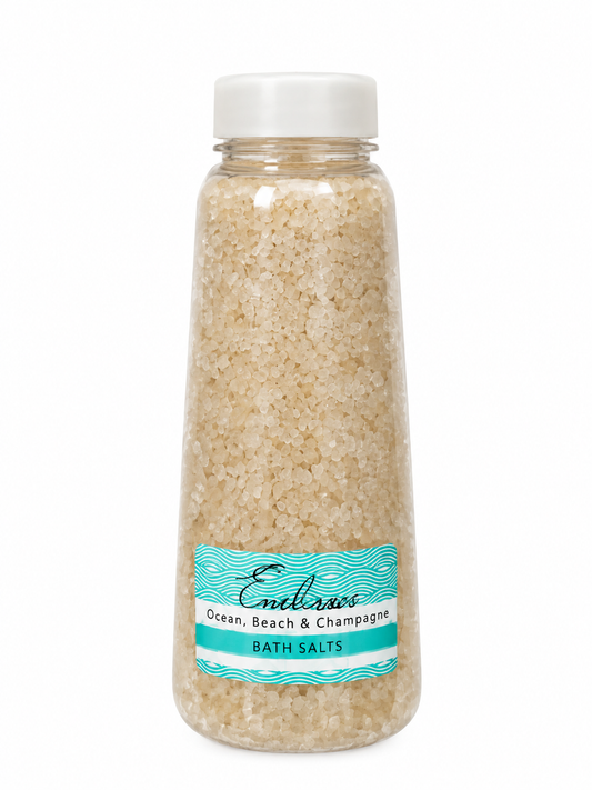 embrace bath salts - ocean,beach,and champagne