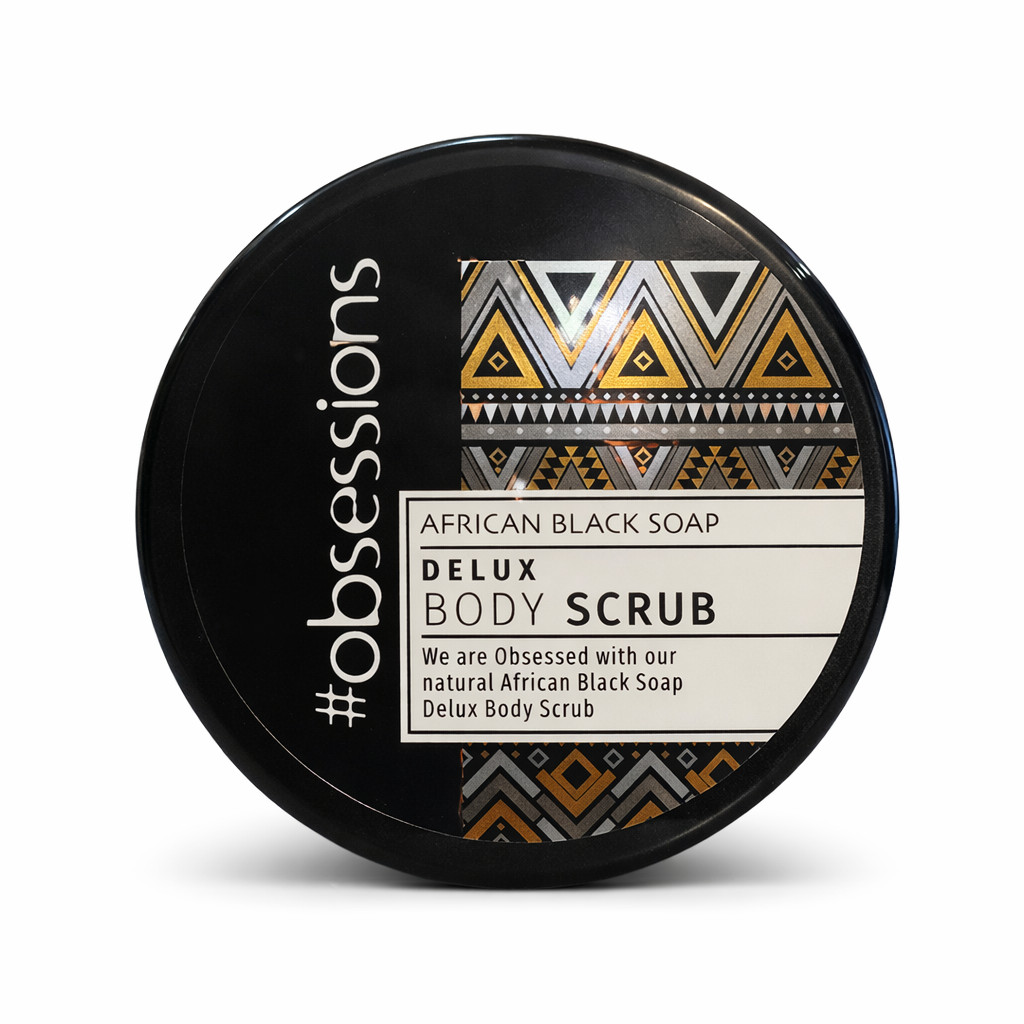 Obsessions African Black Soap Delux Body Scrub