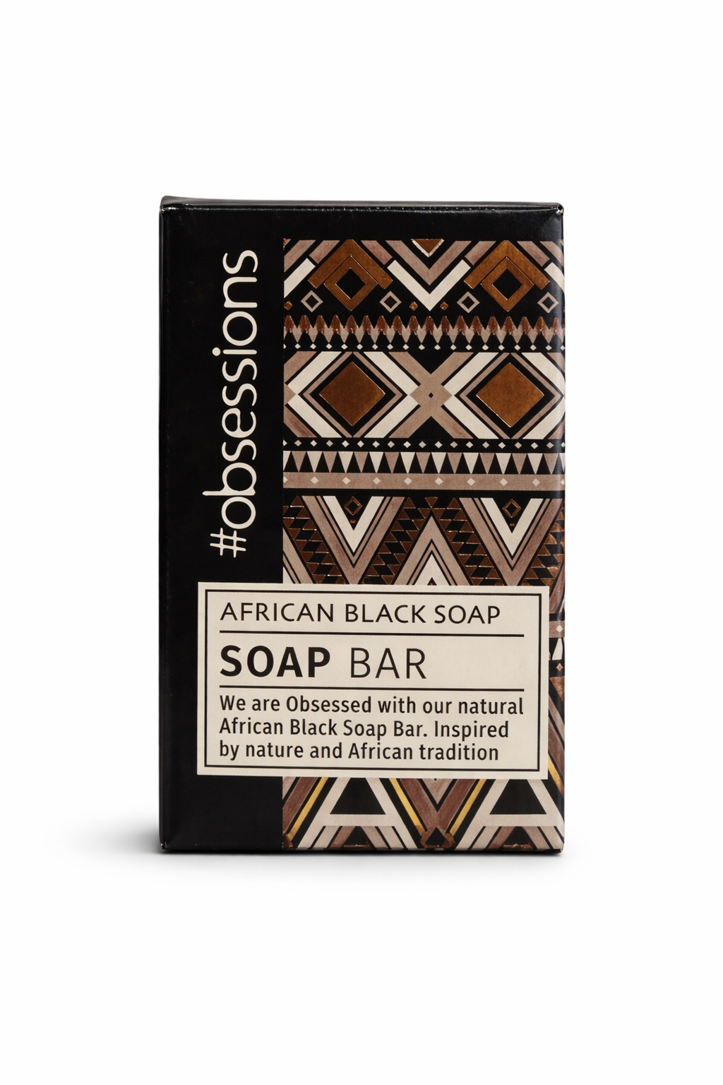 Obsession – African Black Soap Bar 150g